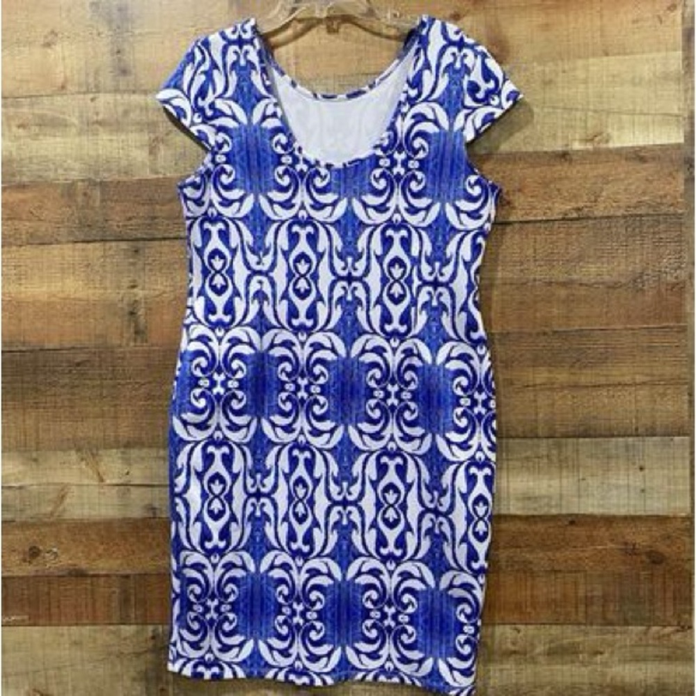 New With Tags Bodycon Spandex Dress Size XL